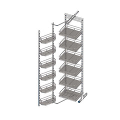 Wellmax PTJ022 Larder Tall Unit for storing kitchen items