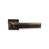 Diamond Rosette Handle Lock Matt Grey