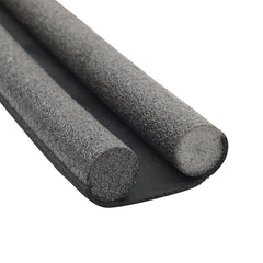 Door Bottom Foam for Insulation Black