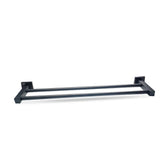 Stainless Steel Towel Hanger in Matt Black Finish