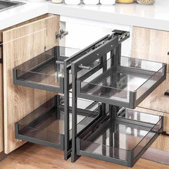Magic Corner Glass + Stainless Steel GLS017E