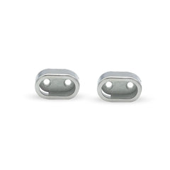 Pair of Oval Hanging Rod Bracekts