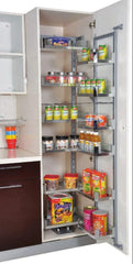 Sig Plus Stainless Steel + Glass Fridge Unit Pantry Unit PL022B
