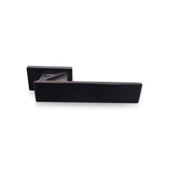 Pentagon Rosette Matt Black and Grey