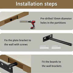 Floating Shelf Bracket
