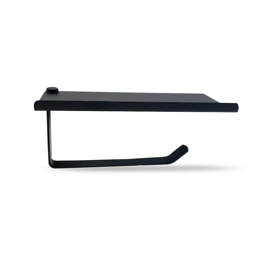 Toilet Paper Holder Stainless Steel Black