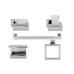 Bathroom Set Chrome