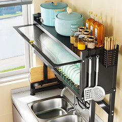 Multifunction Over Sink Rack