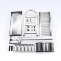 3 layer plate rack multi function