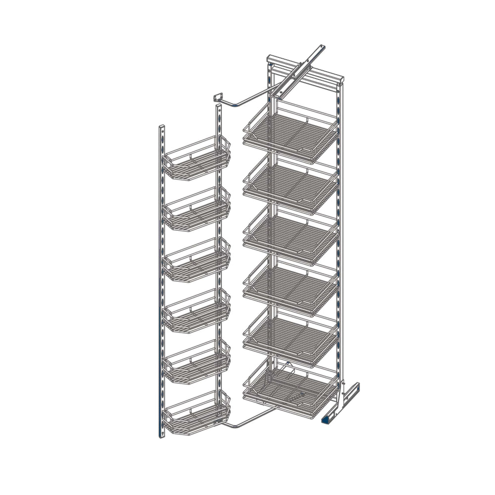 Wellmax PTJ022 Larder Tall Unit for storing kitchen items