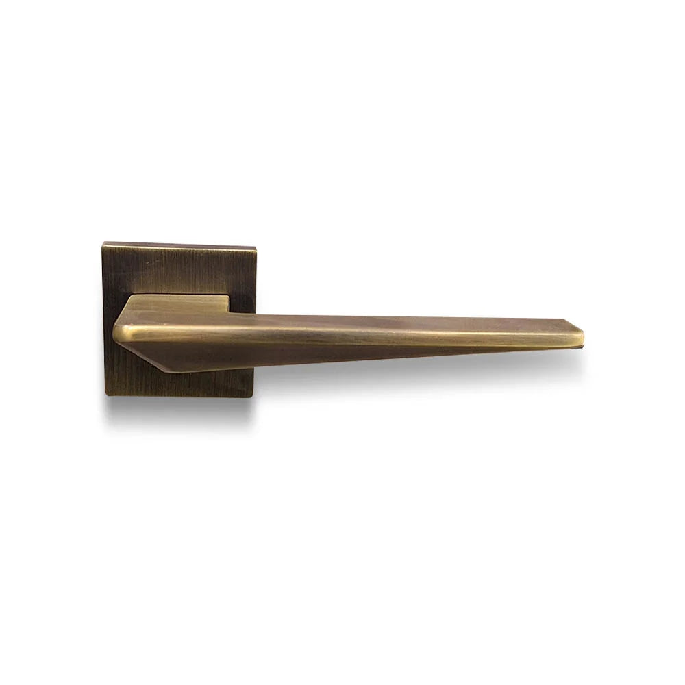 Bevel Rose Matt Antique Brass Color