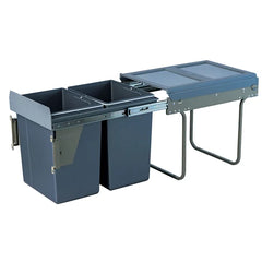 PVC Drawer Double Dustbin