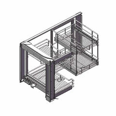Wellmax Corner Basket PTJ017 HA/HB