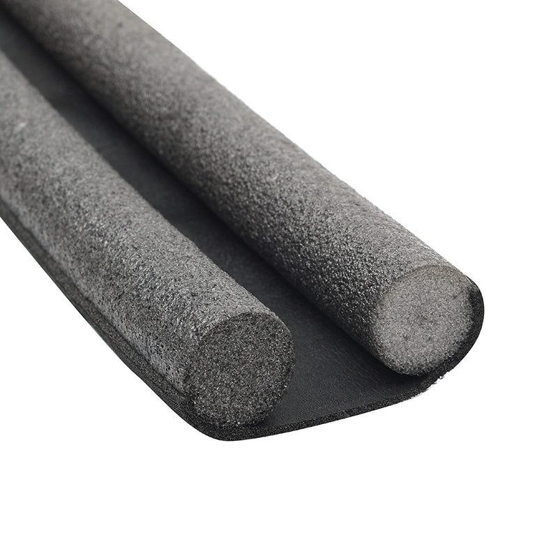 Door Bottom Foam for Insulation Black