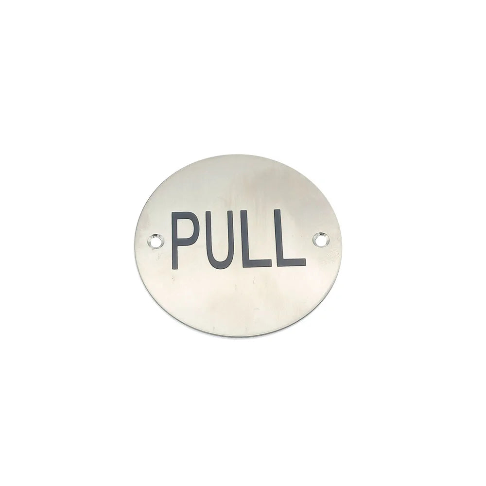 Pull Door Sign