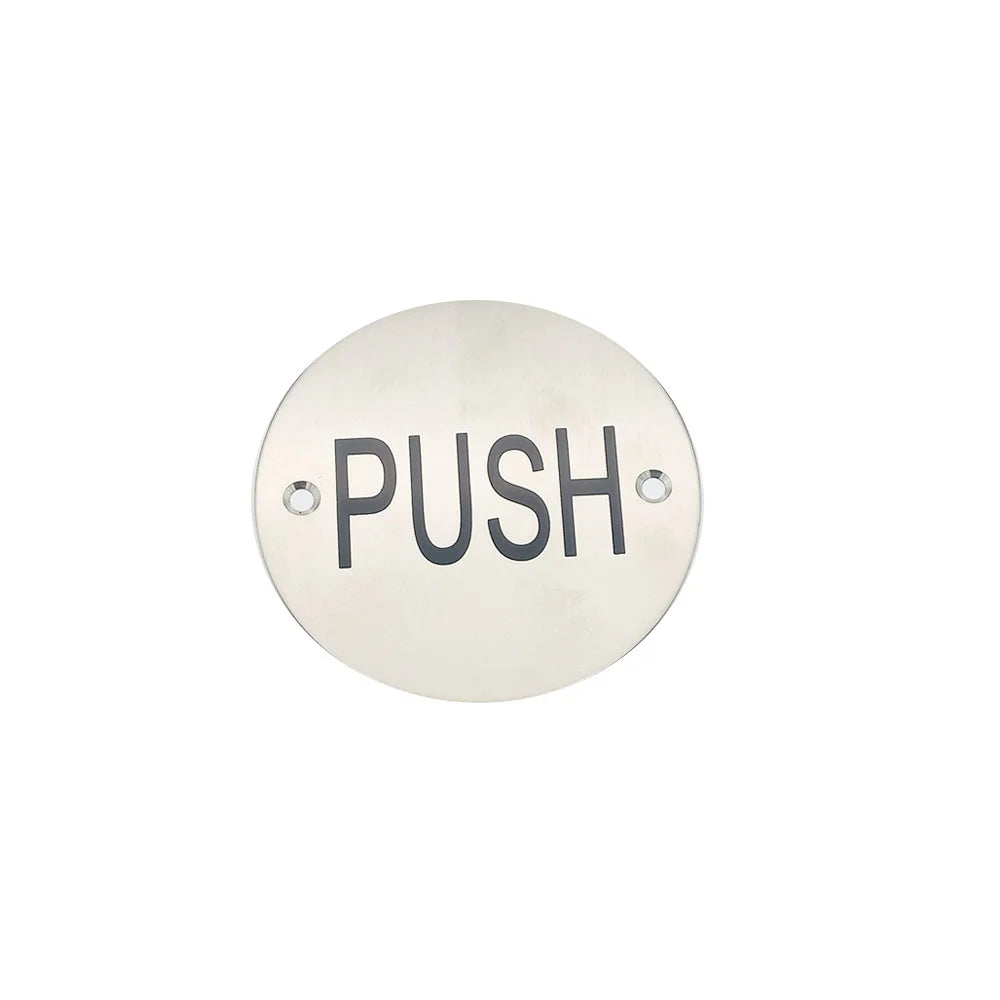 Push Door Sign