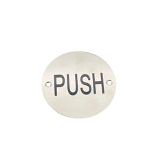 Push Door Sign