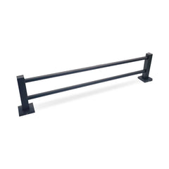 Stainless Steel Towel Hanger in Matt Black Finish