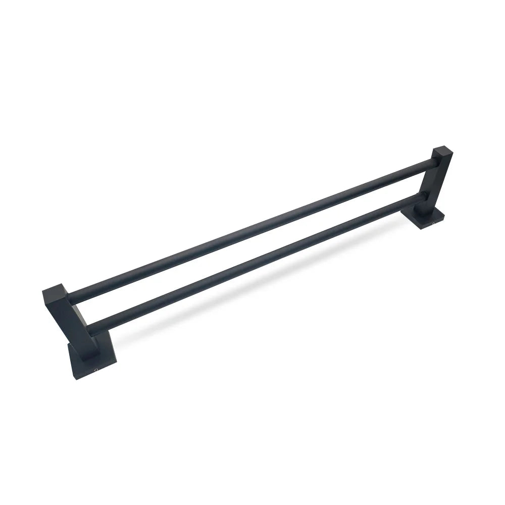 Stainless Steel Towel Hanger in Matt Black Finish