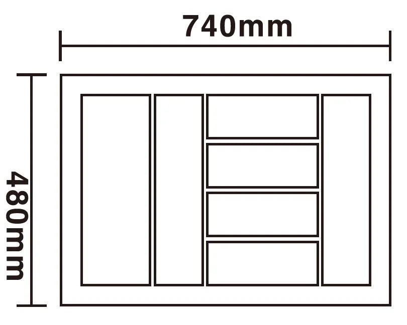 Sig Plus K804U Cutlery Tray 30"