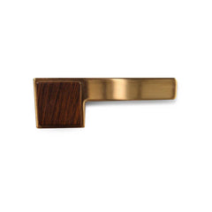 Kay Handle Door Lock Rose Gold / Wooden