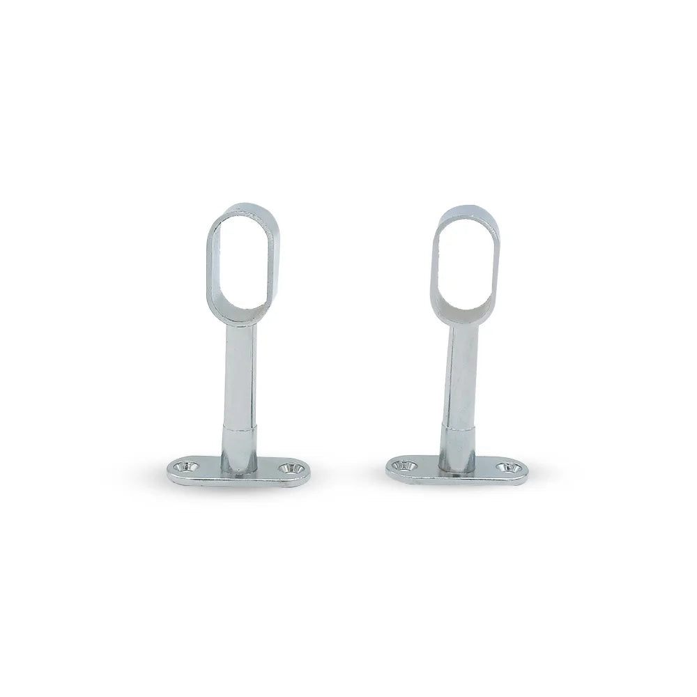 Pair of Oval Hanging Rod Bracekts