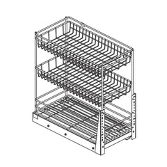 Wellmax Pull Out Drawer Basket PTJ004E