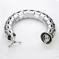 Plastic Cable Grommet Silver Color