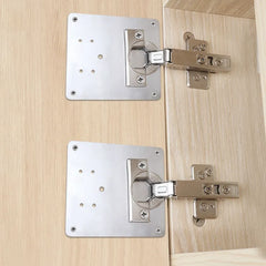 SS Hinge Plate for Cabinets