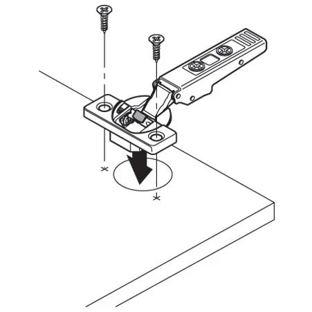 blum 75T1550 110 degree