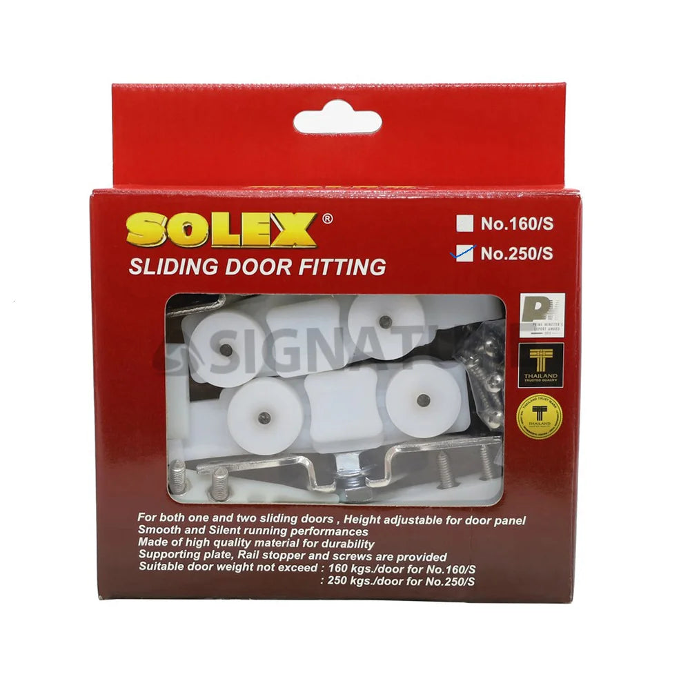 Solex Sliding Door Fitting 250Kg