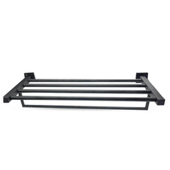 Towel Shelf Black Stainless Steel