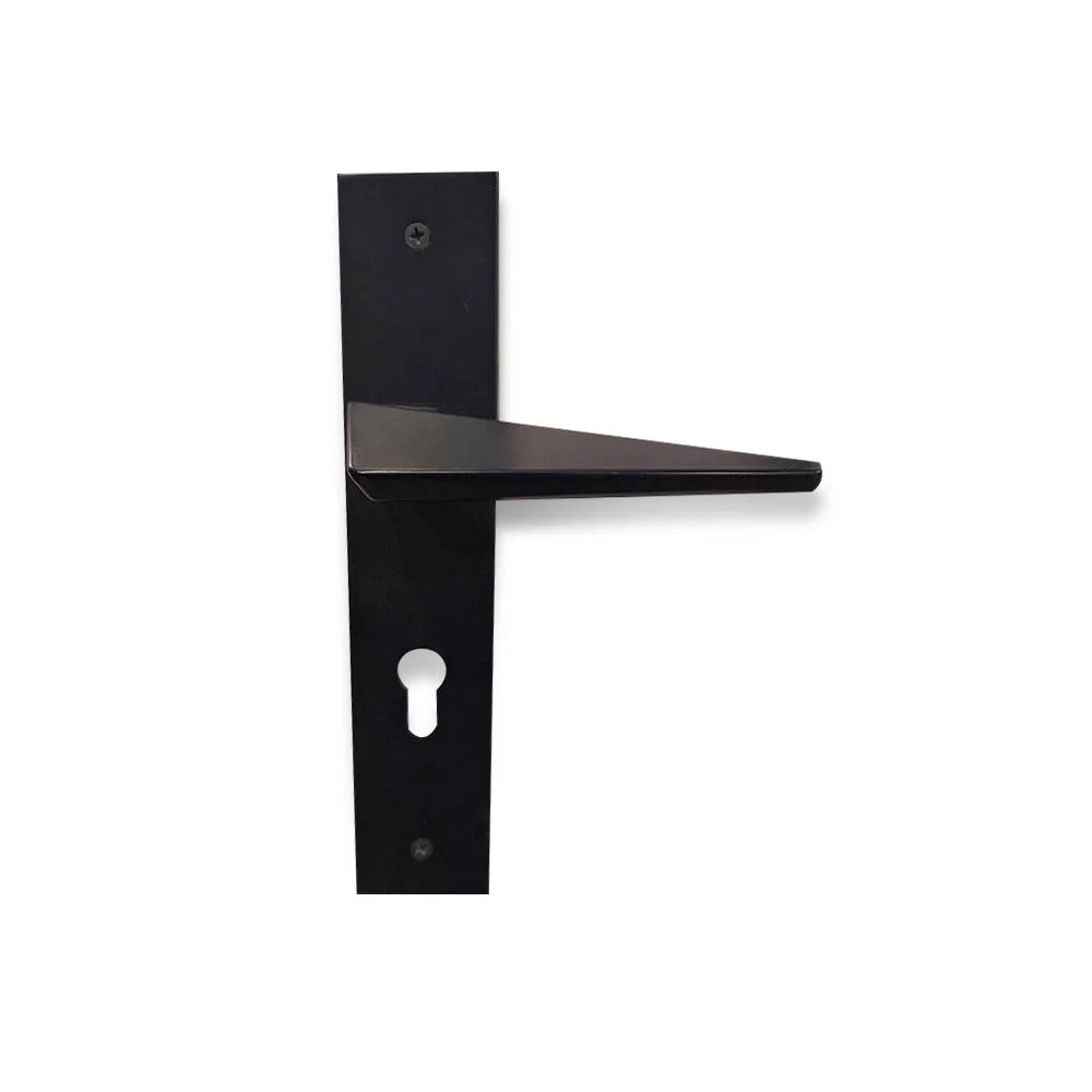 Triangle Plate Matt Black