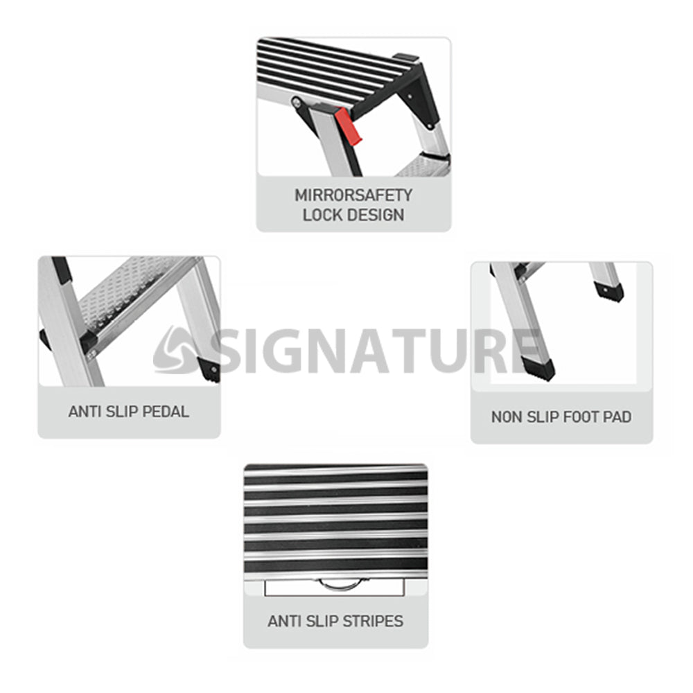 aluminum working platform