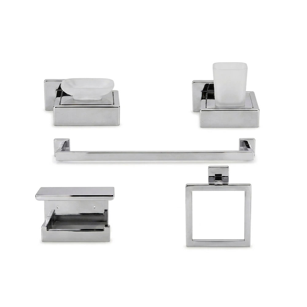Bathroom Set Chrome