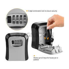 Key Lock Box Grey Color