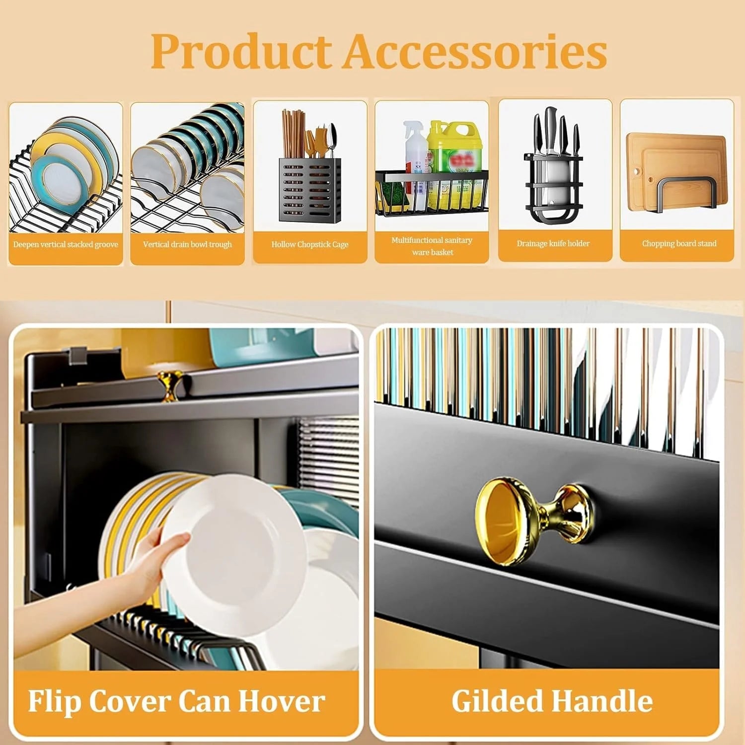 Multifunction Over Sink Rack
