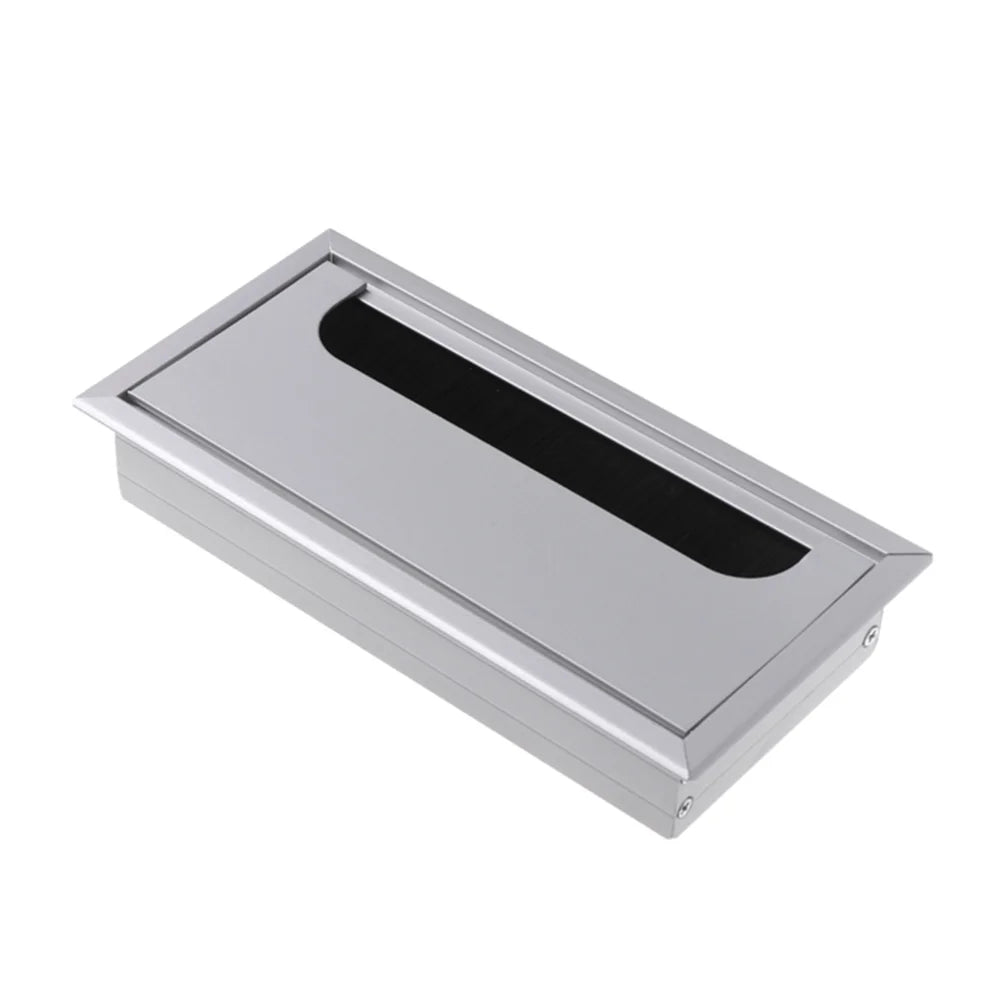 aluminum desk wire hole cover grommet