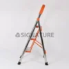 3 step aluminum + stainless steel ladder