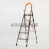 5 step aluminum + stainless steel ladder