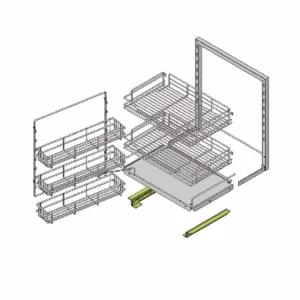 Wellmax Corner Basket PTJ017K PTJ017J