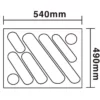 Sig Plus K804B Cutlery Tray 21"