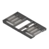 Orga line 900mm x 450mm for Tandem Box Cutlery Tray Stainless Steel