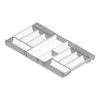 Orga line 900mm x 450mm for Tandem Box Cutlery Tray Stainless Steel