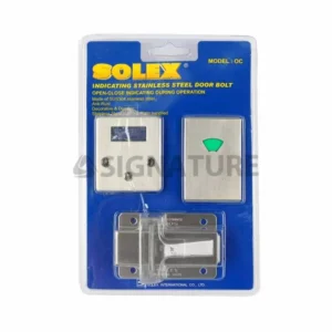 Solex Indicating Door Bolt OC SS