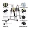 Double Telescopic Ladder V Shape