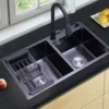 Stainless Steel Sink 7843 Black Color