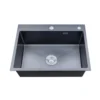 Stainless Steel Sink 6045 Black Color