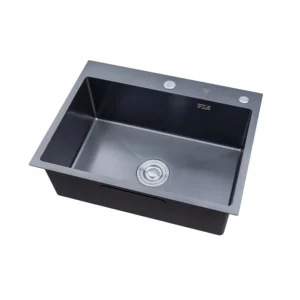 Stainless Steel Sink 6045 Black Color