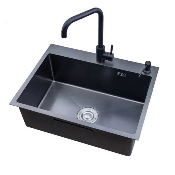 Stainless Steel Sink 6045 Black Color